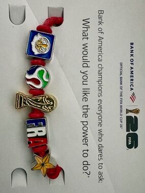 FIFA World Cup 2026 Fan Fav France, FIFA & Soccer Charm Bracelet!